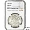 Image 1 : 1882-S Morgan Silver Dollar NGC MS64