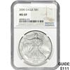 Image 1 : 2000 $1 Silver Eagle NGC MS69