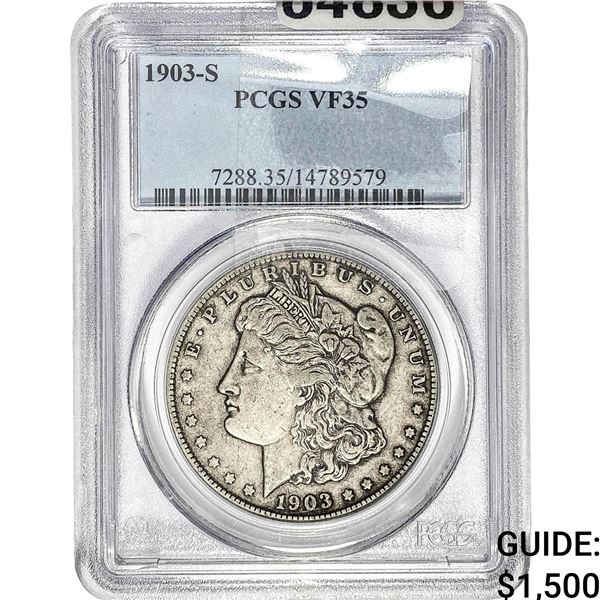 1903-S Morgan Silver Dollar PCGS VF35
