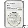 Image 1 : 1997 $1 Silver Eagle NGC MS69