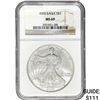 Image 1 : 2002 $1 Silver Eagle NGC MS69