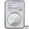 Image 1 : 2003 $1 Silver Eagle NGC MS69