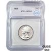 Image 1 : 1935 Washington Silver Quarter ICG MS64
