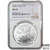 Image 1 : 2008 $1 Silver Eagle NGC MS69