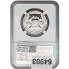 Image 2 : 1962 Franklin Half Dollar NGC PF67