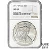 Image 1 : 2017 $1 Silver Eagle NGC MS69