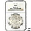 Image 1 : 1881-S Morgan Silver Dollar NGC MS65