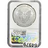 Image 2 : 2021 $1 Silver Eagle NGC MS69 Heraldic Eagle T-1