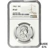 Image 1 : 1962 Franklin Half Dollar NGC PF67