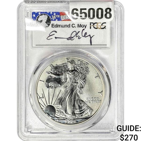 2006-P $1 Silver Eagle PCGS PR69 REV PR