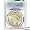 Image 1 : 1935 Silver Peace Dollar PCGS MS62