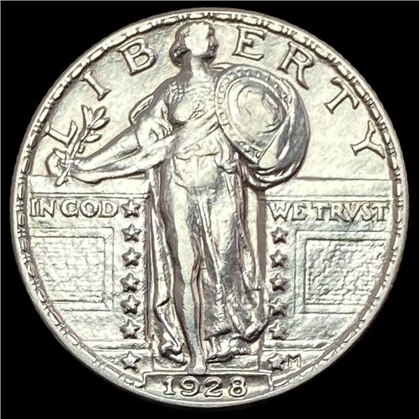 1928 Standing Liberty Silver Quarter CHOICE AU