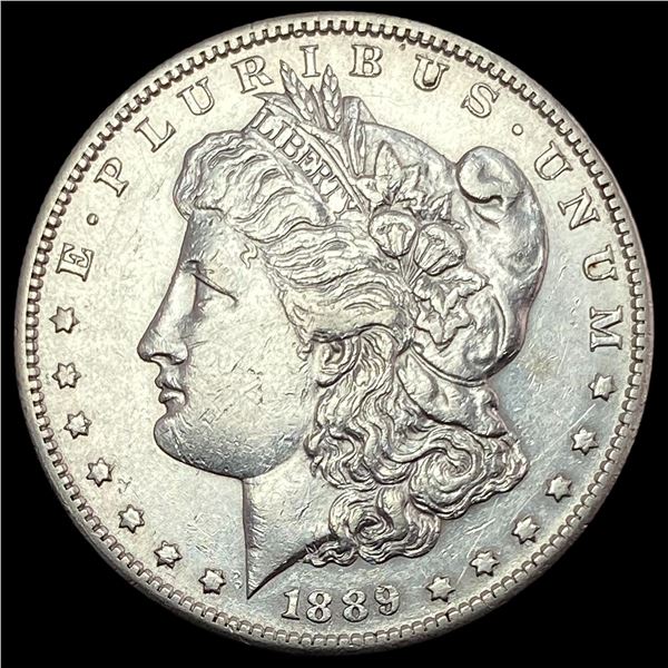 1889-S Silver Morgan Dollar CLOSELY UNCIRCULATED