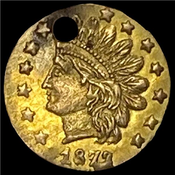 1873 Gold Cal. Fractional 1/4 Dollar HIGH GRADE