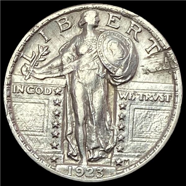 1923 Silver Standing Liberty Quarter CLOSELY UNCIRCULATED