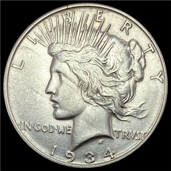1934-D Silver Peace Dollar LIGHTLY CIRCULATED