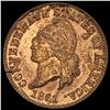Image 1 : 1861 Confederate States 1 Cent Token SUPERB GEM BU