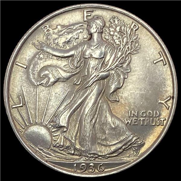 1936 Silver Walking Liberty Half Dollar CHOICE BU
