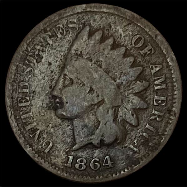 1864 Indian Head Cent LIGHTLY CIRCULATED