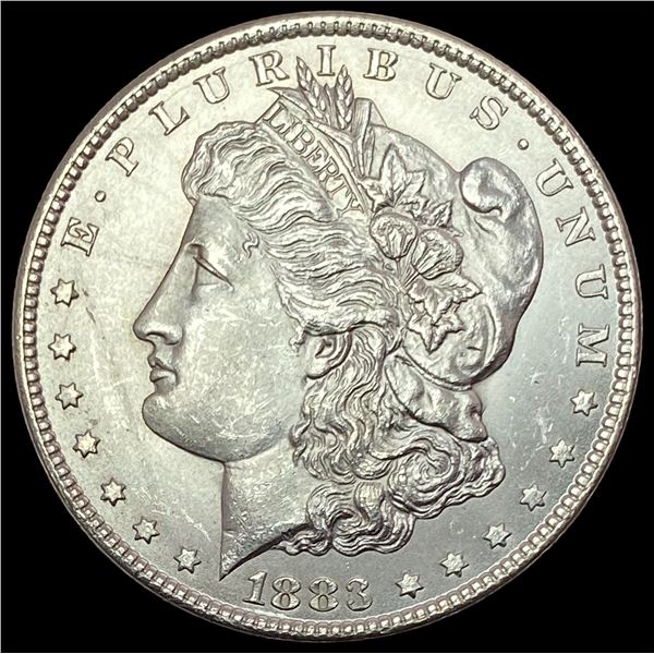 1883-CC Silver Morgan Dollar SUPERB GEM BU