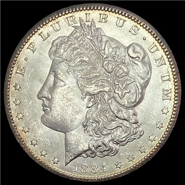 1884-CC Silver Morgan Dollar SUPERB GEM BU