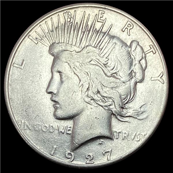 1927-S Silver Peace Dollar LIGHTLY CIRCULATED