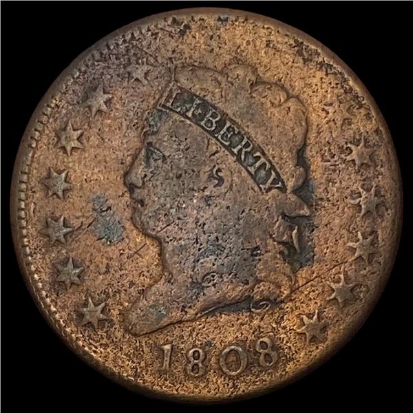 1808 Classic Head Large Cent LIGHTLY CIRCULATED