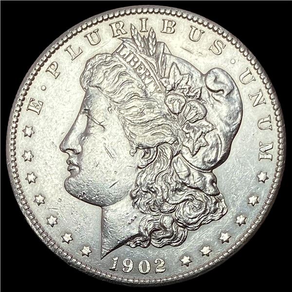 1902-S Silver Morgan Dollar ABOUT UNCIRCULATED
