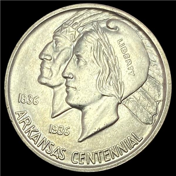 1935 Arkansas Silver Half Dollar CHOICE BU