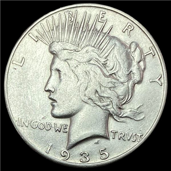 1935-S Silver Peace Dollar CLOSELY UNCIRCULATED