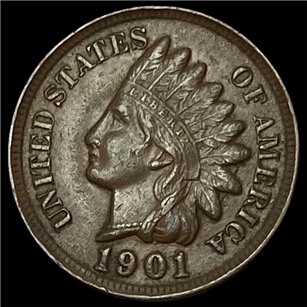 1901 Indian Head Cent CHOICE AU