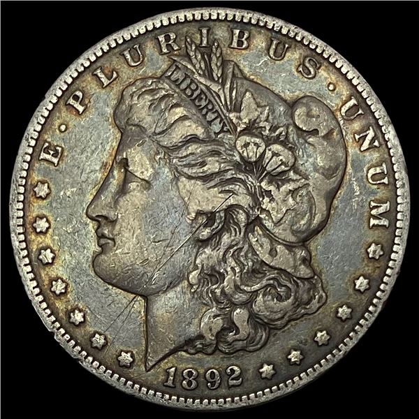 1892-S Silver Morgan Dollar LIGHTLY CIRCULATED