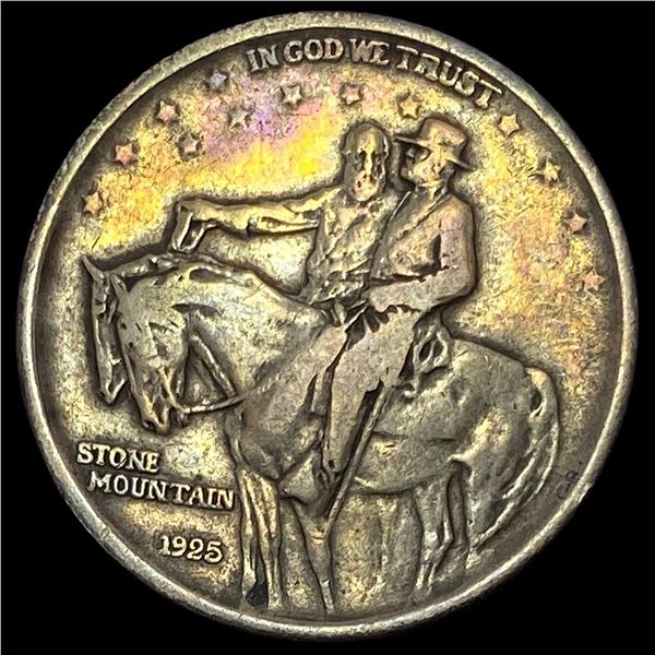 1925 Stone Mountain Half Dollar LIGHTLY CIRCULATED