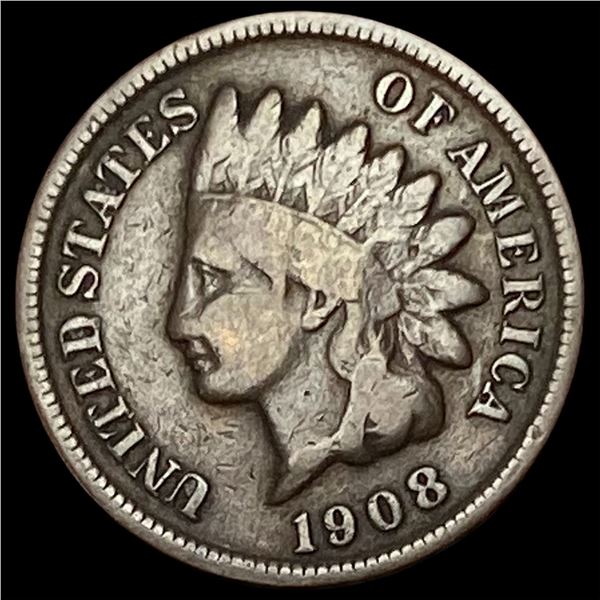1908-S Indian Head Cent NICELY CIRCULATED