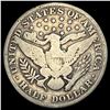 Image 2 : 1913 Silver Barber Half Dollar NICELY CIRCULATED