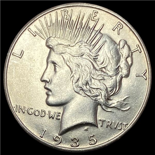 1935-S Silver Peace Dollar UNCIRCULATED