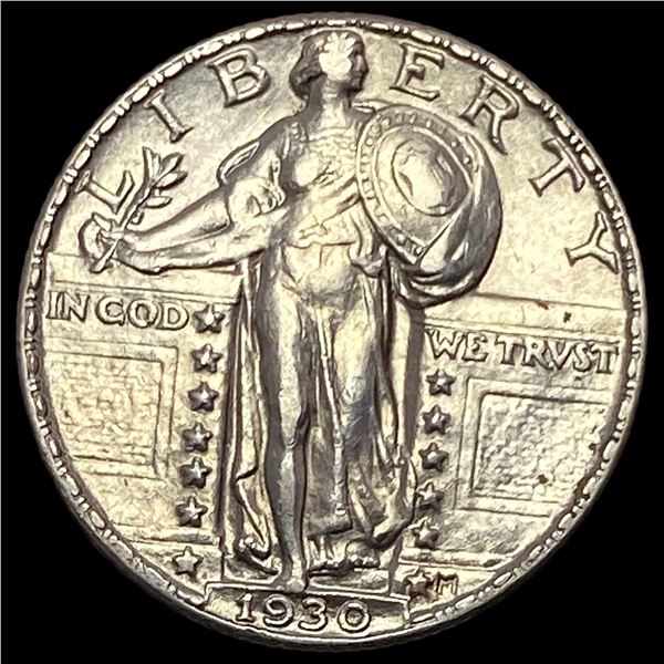 1930-S Silver Standing Liberty Quarter UNCIRCULATED
