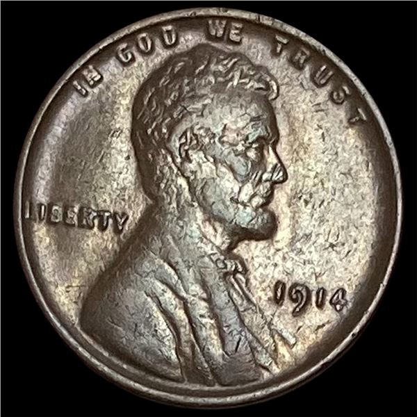 1914 Lincoln Wheat Cent CLOSELY UNCIRCULATED