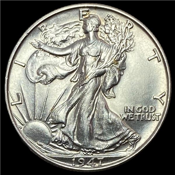1947 Silver Walking Liberty Half Dollar UNC