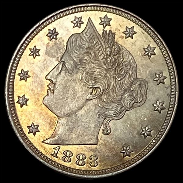1883 Liberty Head Nickel No Cents SUPERB GEM BU