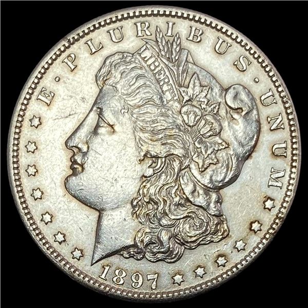 1897-S Silver Morgan Dollar CLOSELY UNCIRCULATED