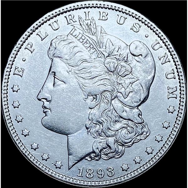 1893 Silver Morgan Dollar CHOICE AU
