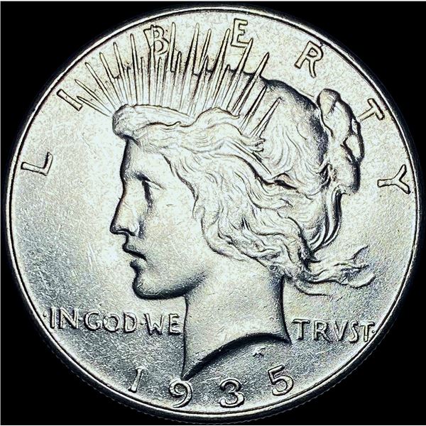 1935 Silver Peace Dollar CHOICE BU