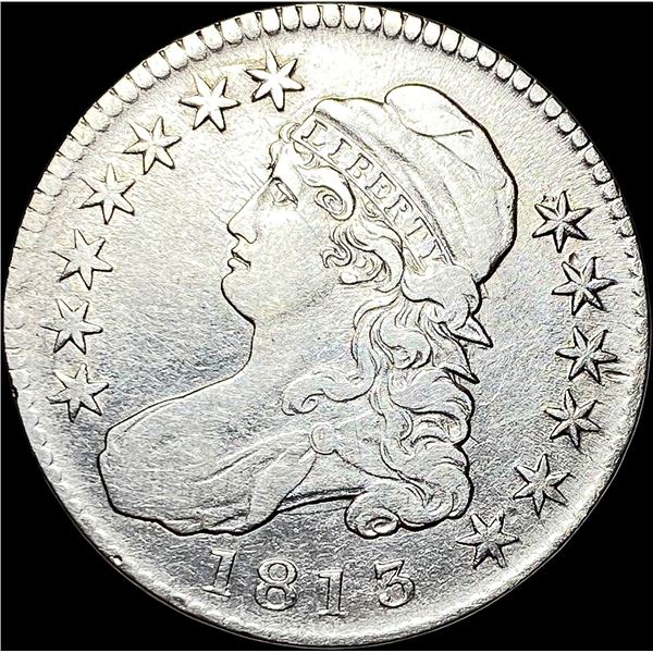 1813 Capped Bust Half Dollar CLOSELY UNCIRCULATED