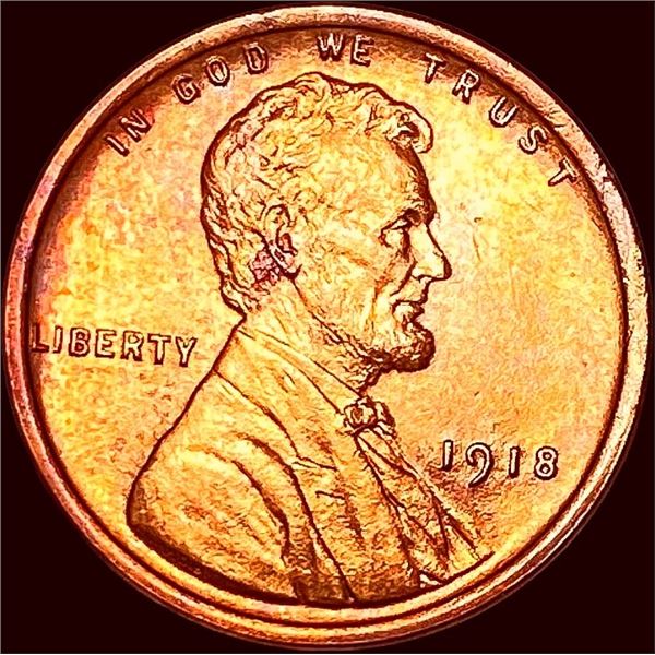 1918 Lincoln Wheat Cent CHOICE BU