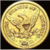Image 2 : 1861-S Gold $2.50 Liberty Head Quarter Eagle CLOSELY UNCIRCULATED