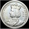 Image 1 : 1893 Isabella Columbian Silver Quarter UNCIRCULATED