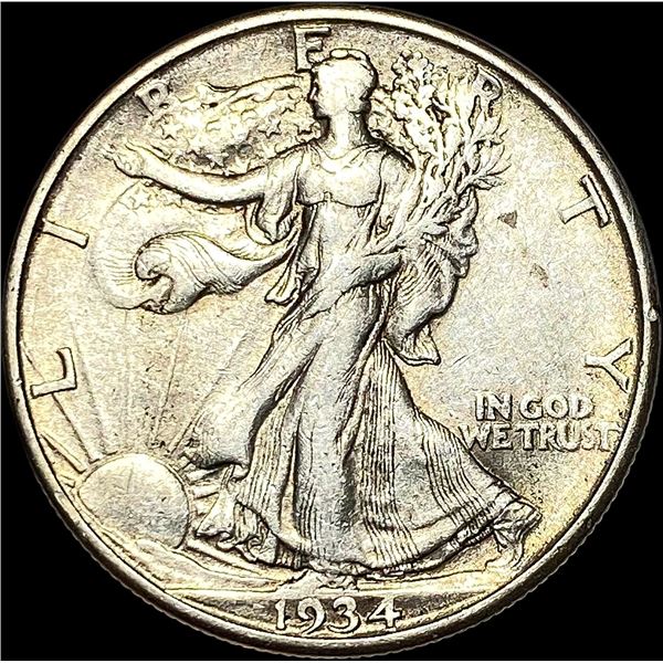 1934-D Walking Liberty Half Dollar CLOSELY UNCIRCULATED