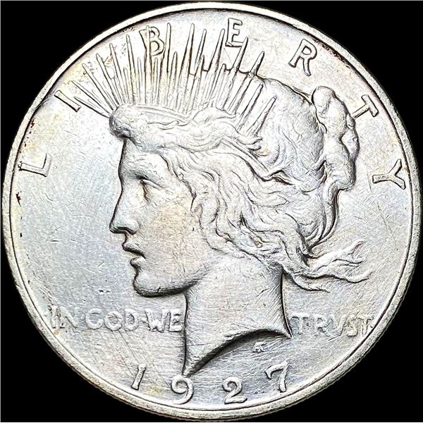 1927-D Silver Peace Dollar NICELY CIRCULATED
