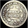 Image 2 : 1838 Seated Liberty Half Dime LIGHTLY CIRCULATED